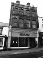 Nos. 8 - 10, vacant premises of Neville Watts of Sheffield, architectural and builders ironmongery, (former premises in the 1920's of S.A.Squirrell and Co., boot and shoe manufacturer), Fitzwilliam Street 