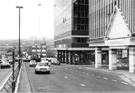 Furnival Gate looking towards Furnival Square with Sunwin House; junction with Union Lane and Furnival House right