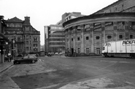 Holly Street showing (left to right) former Central Schools, Pupil Teachers' Centre; Fountain Precinct and City Hall  