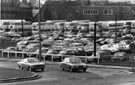 Leadmill Road during the bus strike which accounts for all the buses parked in the background