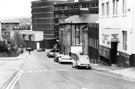 No. 2 Davidson Stone and Lewis, solicitors, and Elim Church, Lee Croft looking towards Three Tuns public house; Jubilee House (left) and Courtwood House (right), Silver Street Head with Sims Croft extreme left