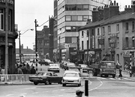 Leopold Street looking towards Church Street showing Nos. 57 Cantors Ltd., gowns; 55 Three Tuns public house; 51 Frank Bird Ltd., sports outfitters; 49, Ingrams Jewellers Ltd. and Abbey National Building Society, Abbey House Leopold Street looking towards Church Street showing Nos. 57 Cantors Ltd., gowns; 55 Three Tuns public house; 51 Frank Bird Ltd., sports outfitters; 49, Ingrams Jewellers Ltd. and Abbey National Building Society, Abbey House