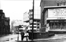 Flat Street from the junction of Norfolk Street looking towards Pond Street showing The Odeon Cinema