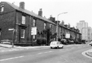 Nos. 30 - 38 Upper Hanover Street and 40 Leavygreave Road looking towards Netherthorpe Flats Nos. 30 - 38 Upper Hanover Street and 40 Leavygreave Road looking towards Netherthorpe Flats