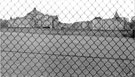 Manor Lodge First and Middle School (formerly Manor County School), City Road looking towards Manor Lane viewed through the perimeter fence 