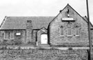 Gleadless and District Conservative Association Club, originally Gleadless Church of England Endowed School, No. 268, Hollinsend Road. Gleadless, rebuilt 1867 and later used as Christ Church Sunday School 