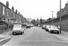 Argyle Road looking towards Upper Albert Road with Carfield Primary School right Argyle Road looking towards Upper Albert Road with Carfield Primary School right