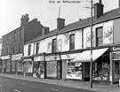 Nos. 831 G. W. Marshall Ltd., leather factors; 829 T. Farnsworth, Mace Grocers; 827 derelict Domestic Hardware Stores; 825 Olive Cook, draper; 823 derelict, Thos. H. Shaw, butcher; 821 South Yorkshire Discount Store and 817/819 Attercliffe Road Nos. 831 G. W. Marshall Ltd., leather factors; 829 T. Farnsworth, Mace Grocers; 827 derelict Domestic Hardware Stores; 825 Olive Cook, draper; 823 derelict, Thos. H. Shaw, butcher; 821 South Yorkshire Discount Store and 817/819 Attercliffe Road
