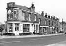 Nos. 347 - 357 J.E. James Cycles; 359; 361 etc., Bramall Lane from the junction with Alderson Road