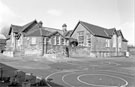 Playground at the rear of Warren Junior and Infant School, White Lane, Chapeltown