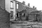 Rear yards of housing on Britnall Street taken from Francis Street