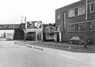 Red Line Oil Services Ltd., fuel oil distributers, Brightside Lane from near the Railway Bridge looking towards the junction with Woodbine Road