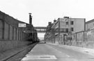 Forgemasters Engineering Ltd., (formerly British Steel), River Don Works, Brightside Lane looking towards the junction with Hawke Street and Upwell Street