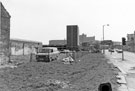 Blonk Street looking towards Smithfield House (later became Hotel Bristol, Park Inn and Oyo Metropolitan Hotel) with Hyde Park Flats in the background Blonk Street looking towards Smithfield House (later became Hotel Bristol, Park Inn and Oyo Metropolitan Hotel) with Hyde Park Flats in the background