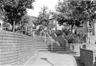 Steps leading to Nos. 40-44, Catherine Road, Burngreave  