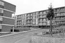 Rear of Flats, Earldom Close from Grimesthorpe Road, Burngreave  