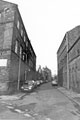 View: s25363 Derelict premises of former James Dixon and Sons, Cornish Place Works (right) and part of former premises John Lucas and Sons Ltd., Wharncliffe Works (left), Cornish Street from Green Lane
