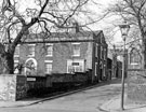 No. 98 Gell Street left and Nos. 5; 7; 9, Conway Street from Gell Street looking towards St. Andrew's Presbyterian Church, Upper Hanover Street