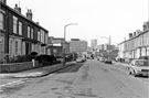 General view of Charlotte Road looking towards St. Mary's Road with University of Sheffield Arts Tower visible in the background