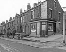 Nos. 181, The Corner Shop and Off Licence, Albert Clinton Collins, licensee: 179; 177 etc., Grimesthorpe Road at the junction with Lyons Road