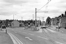 View: s25563 Supertram Malin Bridge Terminus, Loxley New Road from the junction with Holme Lane 