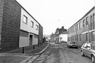 Brooklyn Works, former premises of Alfred Beckett and Sons Ltd. (right), Green Lane looking towards the junction with Ball Street and the former Ball Inn and Cornish Place Works Brooklyn Works, former premises of Alfred Beckett and Sons Ltd. (right), Green Lane looking towards the junction with Ball Street and the former Ball Inn and Cornish Place Works