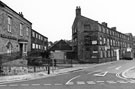 Globe Works left and Wharncliffe Works, former premises of John Lucas and Sons Ltd., Green Lane from the junction with Penistone Road Globe Works left and Wharncliffe Works, former premises of John Lucas and Sons Ltd., Green Lane from the junction with Penistone Road