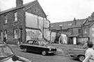 Nos. 12 and 14 etc., Irving Street (the demolished houses were Nos. 8 and 10, with rear of housing on Main Road, Darnall