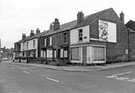 Nos. 2, derelict shop; 4-16: Main Road, Darnall at the junction with Nightingale Street looking towards the junction with Frederick Street