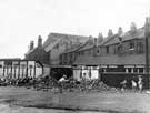 Unidentified street taken from the eastern side of Attercliffe Common near the junction Leeds Road with Brown Bayleys Steel Works in the background, Attercliffe Unidentified street taken from the eastern side of Attercliffe Common near the junction Leeds Road with Brown Bayleys Steel Works in the background, Attercliffe