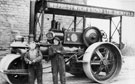 Wm. Preston and Sons Ltd. of Dronfield, Marshall steam roller No. 81134, near Beighton School Wm. Preston and Sons Ltd. of Dronfield, Marshall steam roller No. 81134, near Beighton School