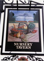 Nursery Tavern pub sign, No. 276, Ecclesall Road