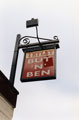 View: s25955 Pub sign for the But n Ben public house (formerly The Cossack public house), No. 45 Howard Street