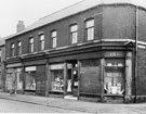 Alfred Road Brightside and Carbrook Co-op, Nos. 148-154 Alfred Road at the junction with Pelham Street