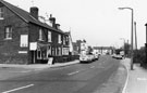 Property including Purdy's DIY formerly Jubilee Methodist Church, Furnace Lane, Woodhouse Mill from the junction with Rodman Street looking towards Retford Road