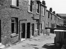 Back yards of Nos. 64; 66; 68, etc., Nightingale Street, Darnall