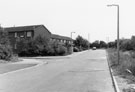 Ouse Road with (left) Nidd Road, Darnall with (right) allotments