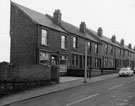 Nos. 148, Roy Moody, fish and chip shop, 146; 144 etc.,(left to right), Earsham Street, Burngreave from the junction with Sutherland Road 