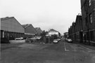 Stainless Steel Traders Ltd., Crown Works; Marlow Bros, pallet and case manufacturers, Unit 6, Harleston Works (left) and FBT, Shear Blades (right in the former premises of Firth Brown Tools Ltd) Forncett Street from Harleston Street