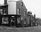 Nos. 7 corner shop; 9;11; 15 and 17 Harleston Street, Burngreave from Edgar Street looking towards Thorndon Road