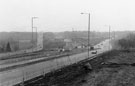 Sheffield Parkway showing Mosborough Link under construction 