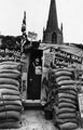 Sheffield at War Exhibition, Air Raid Precautions (ARP) Post outside the Cathedral