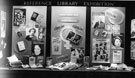 View: s26272 Feminist Book Week Exhibition, First Floor Landing Display Case, Central Library, Surrey Street