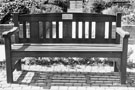 View: s26289 Bench in memory of Mary Hattersley, Hillsborough Memorial Garden, Hillsborough Park