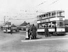 Tram No. 244, Prince of Wales Road at Elm Tree Terminus