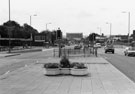 Pelican crossing, Penistone Road with vacant Reg Vardy car dealers (right) from outside former Hillsborough Barracks looking towards Neepsend Gas Works Pelican crossing, Penistone Road with vacant Reg Vardy car dealers (right) from outside former Hillsborough Barracks looking towards Neepsend Gas Works