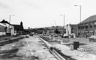 Road widening, Penistone Road looking towards (left) St. John the Baptist Church 