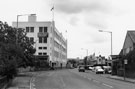 Osborn Mushet Tools Ltd, (formely Samuel Osborn and Co.), Penistone Road looking towards (right) No. 155 Old Light horseman public house 