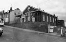 Former Wesley Hall Methodist Church, Wincobank Lane being refurbished to be used as a Mosque looking towards Nos. 24 and 26 Former Wesley Hall Methodist Church, Wincobank Lane being refurbished to be used as a Mosque looking towards Nos. 24 and 26