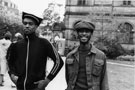 Information with the photograph, Two of Sheffields' Black Community in the Peace Gardens